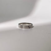 Elara Diamond Ring - Silver